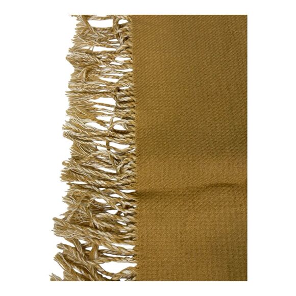 Preston & York Women’s Tan Blanket Scarf With Fringe Tassles Wrap Shawl 67”x29” - Picture 6 of 10